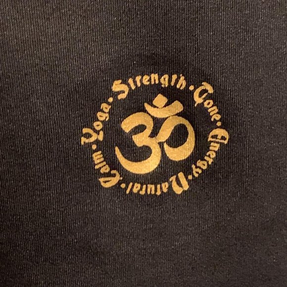 Wegman's Yoga for Life by Stency Leggings Mesh Lg - Picture 6 of 9